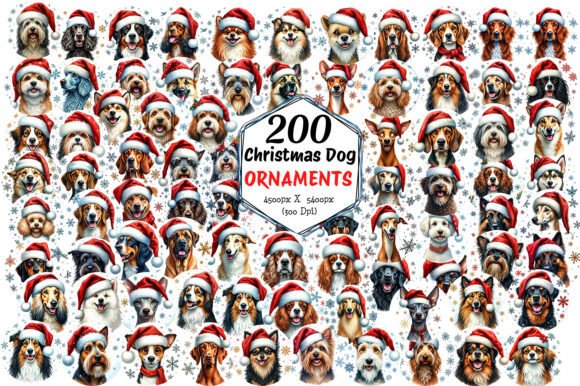 200 Breeds of Christmas Dog Ornaments: A Brand Designer’s Review of Illustrations