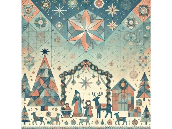 A Pastel Depiction of a Christmas Scene: A Designer’s Review