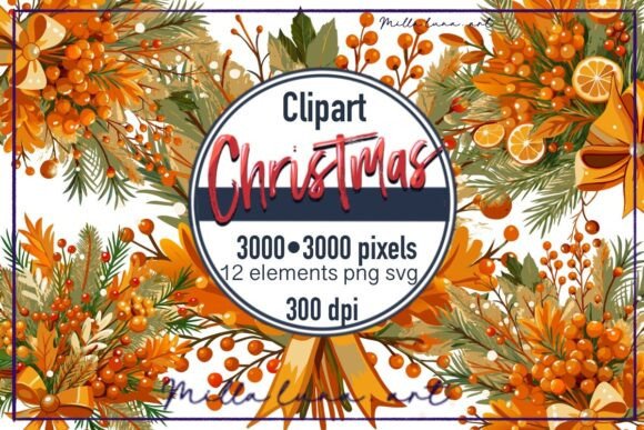 Christmas Bouquet Digital Sticker Png: A Designer’s Review for Illustrations