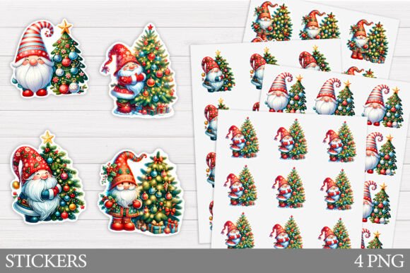 Christmas Gnome Sticker Printable Review: A Designer’s Take on Seasonal Illustrations