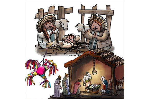 Christmas in Mexico Clipart Review