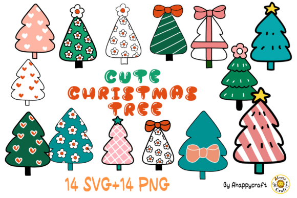 Christmas Tree Hand Drawn Set: A Practical Review for Illustrations and Digital Sellers