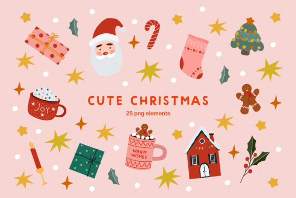 Cute Christmas Png Clipart for Embroidery Review