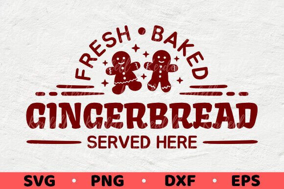 Fresh Baked Gingerbread Christmas Cookie Illustrations Review
