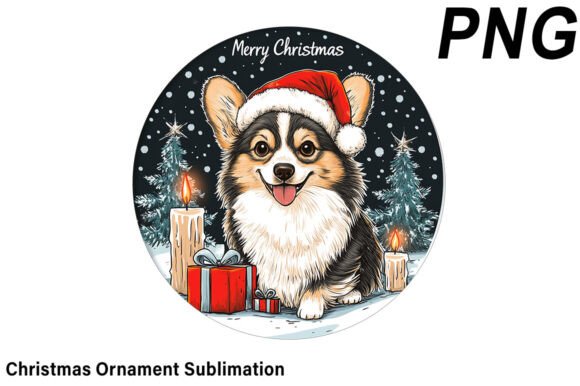 Merry Christmas Ornament PNG Sublimation: Premium Illustrations for Modern Publishing