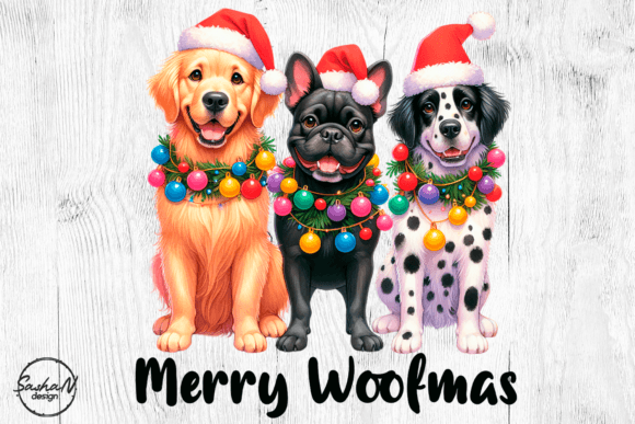 Merry Christmas Png, Merry Woofmas: A Review for Illustrations and Blog Design