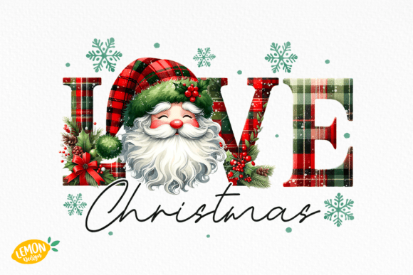 Plaid Christmas Love PNG Sublimation: A Publisher’s Review of Seasonal Illustrations