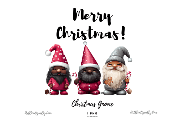 Reviewing Christmas Gnome Clipart Set Black Skin